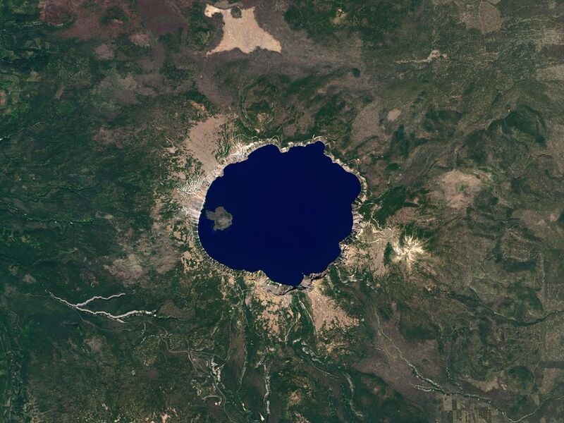 File:Crater Lake, Oregon by Planet Labs.jpg