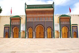 The gates of the Royal Palace