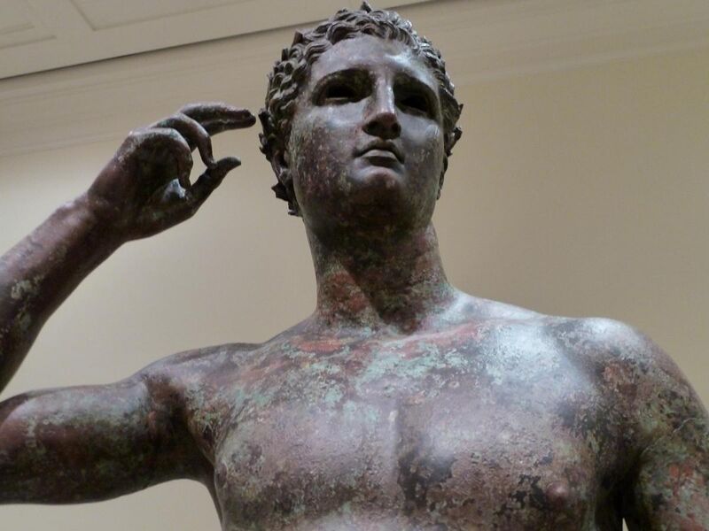 File:Greek Victorious Youth Athlete (2) - Getty Villa Collection.jpg