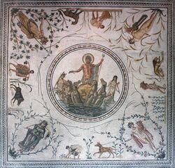 Ornate mosaic