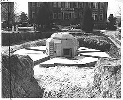 R-1 nuclear reactor, North Carolina State University (ca. 1953).jpg