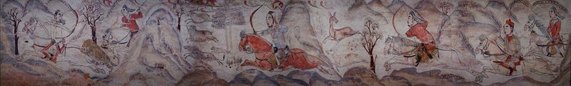 File:Tomb of Northern Qi Dynasty in Jiuyuangang, Xinzhou, Mural 02 large.jpg