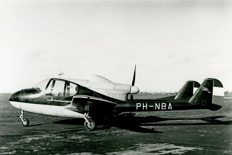 File:Zijaanzicht van het prototype van de Fokker F25 Promotor (2161 026938).jpg