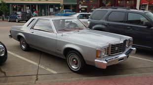 1st generation Ford Granada coupe (US) in Hastings, Minnesota.jpg