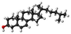 7-Dehydrocholesterol molecule ball.png