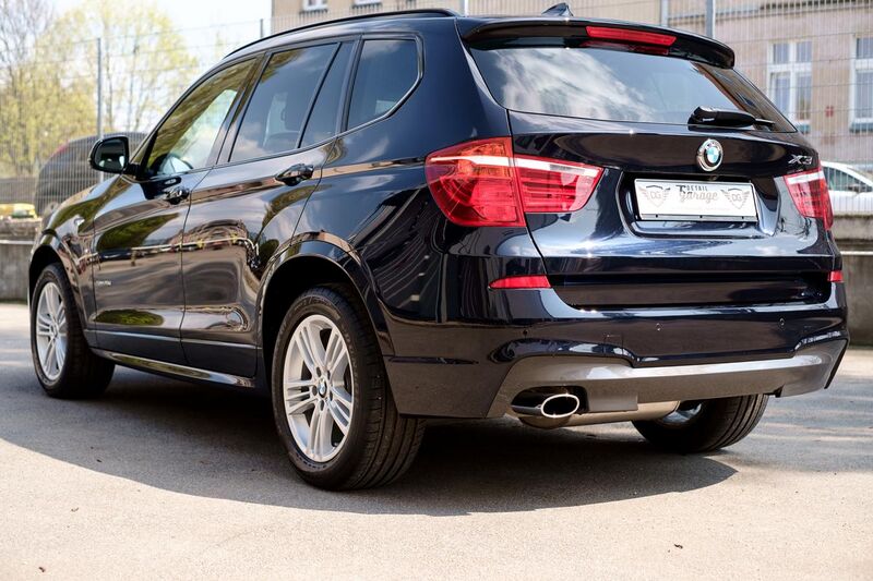 File:BMW X3 M-Sport (F25); facelift (rear).jpg