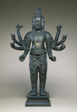 Cambodian - Eight-armed Avalokiteshvara - Walters 542726.jpg
