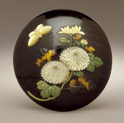 Chrysanthemums and Butterfly LACMA M.87.263.36.jpg