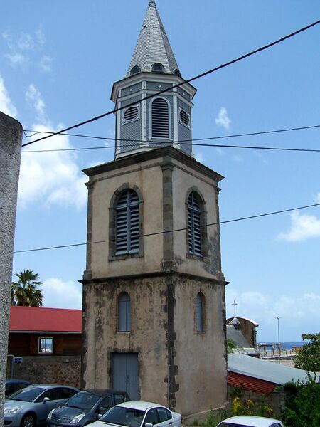 File:Clocher de la cathédrale Notre-Dame-de-Guadeloupe.JPG