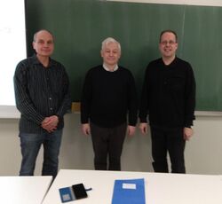 Jarkko Kari A N Kirillov and Tero Laihonen at University of Turku 20190404.jpg