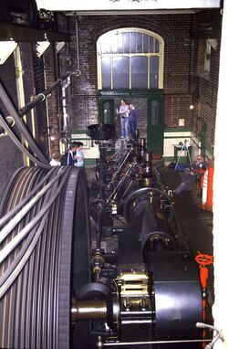 Mill engine at full chat. - geograph.org.uk - 682452.jpg