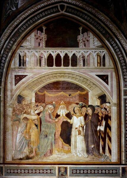 File:Vanni Lippo. Betrothal of The Virgin.1360 Fresco.jpg