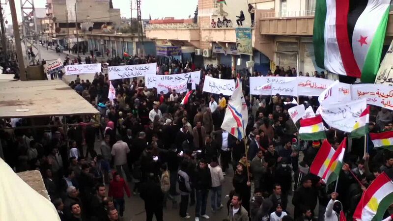 File:Demonstration in Qamishli against the Syrian government.jpg