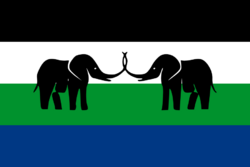 Flag of Caprivi Bantustan.svg