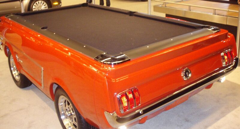 File:Ford Mustang As Pool Table -- Rear (MIAS '11).jpg