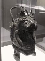 La Tigresse, bronze vessel to preserve drink. Hunan, 11th BC. Cernuschi museum.jpg