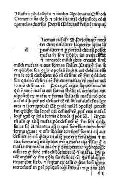 Offredi - De primo et ultimo instanti in defensionem communis opinionis adversus Petrum Mantuanum, anno domini 1478 - 1354248.jpg