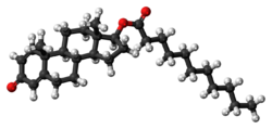 Boldenone undecylenate molecule ball.png