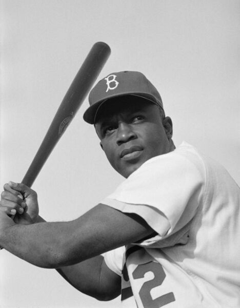 File:Jackie Robinson, Brooklyn Dodgers, 1954.jpg