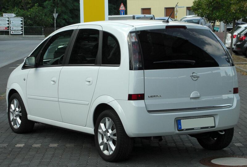 File:Opel Meriva A 1.8 Cosmo Facelift rear 20100716.jpg