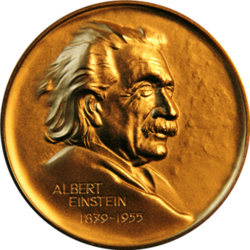 Albert Einstein World Award of Science Medal.png