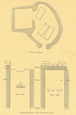 BAH 11 Montet, Pierre - Byblos et l'Egypte Quatre campagnes de fouilles à Gebeil 1921-1922-1923-1924 Atlas (1929) LR 0168 (cropped).jpg