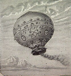 El mundo físico, 1882 "Primera ascensión aerostática de Pilatre de Roziers y de Arlandes el 21 de noviembre de 1783". (4031001655).jpg