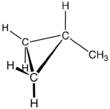 Methylcyclopropane (molecular diagram).png