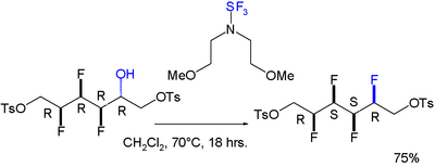 Synthesis of an All-syn Four Vicinal Fluorine Motif
