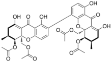 Phomoxanthone B structure.svg