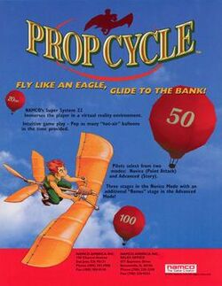 Prop Cycle arcade game flyer.jpg