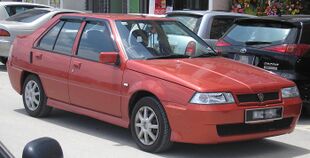 Proton Saga (re-release; third facelift) (front), Serdang.jpg