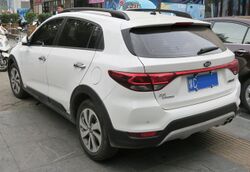 2018 Dongfeng-Yueda-Kia KX Cross, rear 8.9.18.jpg