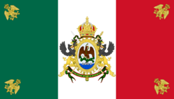 Flag of Mexico (1864-1867).svg