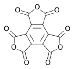 Mellitic trianhydride.svg