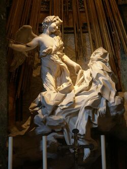 Rom, Santa Maria della Vittoria, Die Verzückung der Heiligen Theresa (Bernini).jpg