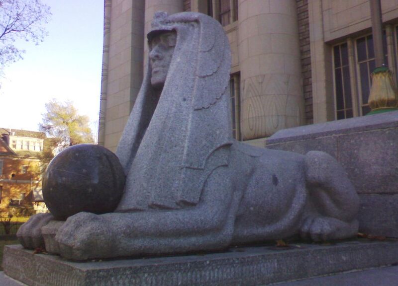 File:Sphinx at Salt Lake Masonic Temple, Utah.JPG