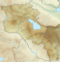 Location map/data/Armenia is located in Armenia