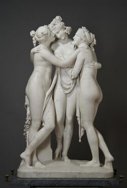 Canova - The Three Graces, between 1813 and 1816, Н.ск-506.jpg