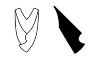Edinburgh simple hood shape outline.svg