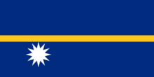 The Flag of Nauru