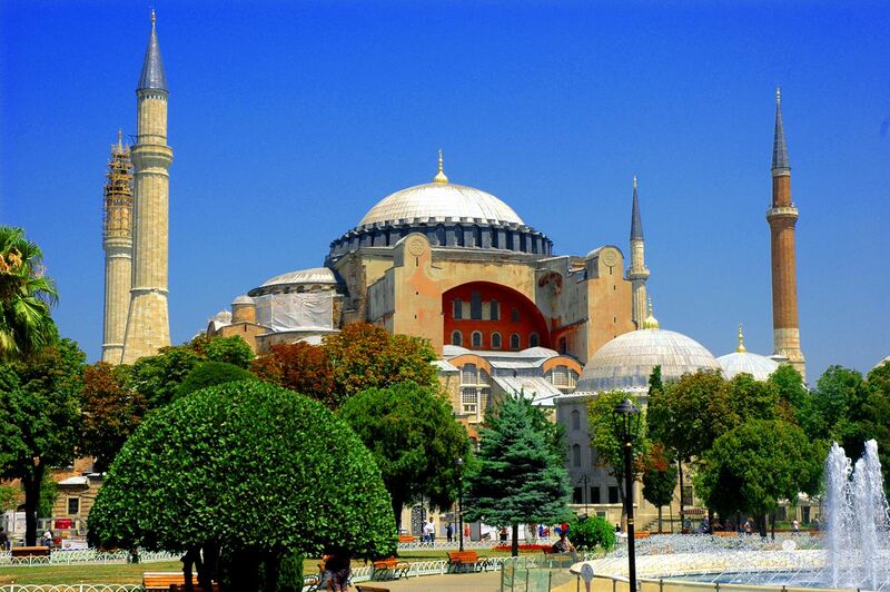 File:Hagia Sophia (Holy Wisdom) - the epitome of Byzantine architecture - panoramio.jpg