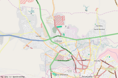 North Nicosia location map.png