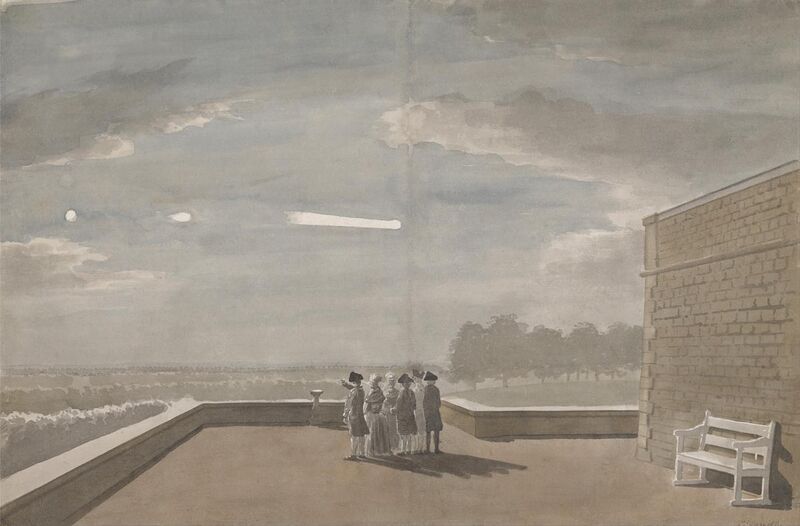 File:Paul Sandby - The Meteor of August 18, 1783, as seen from the East Angle of the North Terrace, Windsor Castle - Google Art Project.jpg