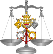 File:Scale of justice, canon law.svg