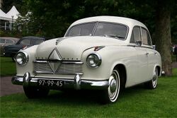 2007-09-08 2581 Borgward Hansa 1800 Front, Bauzeit 1952-1954 (ret2).jpg