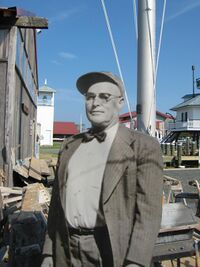 20131005 Bronza Parks cutout Chesapeake Bay Maritime Museum.JPG