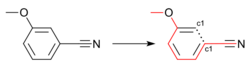 3-cyanoanisole SMILES.svg