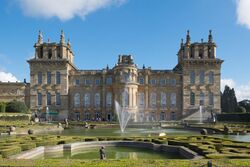 Blenheim Palace from the Water Terraces October 2016.jpg