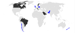 Nations which use the CAMM.